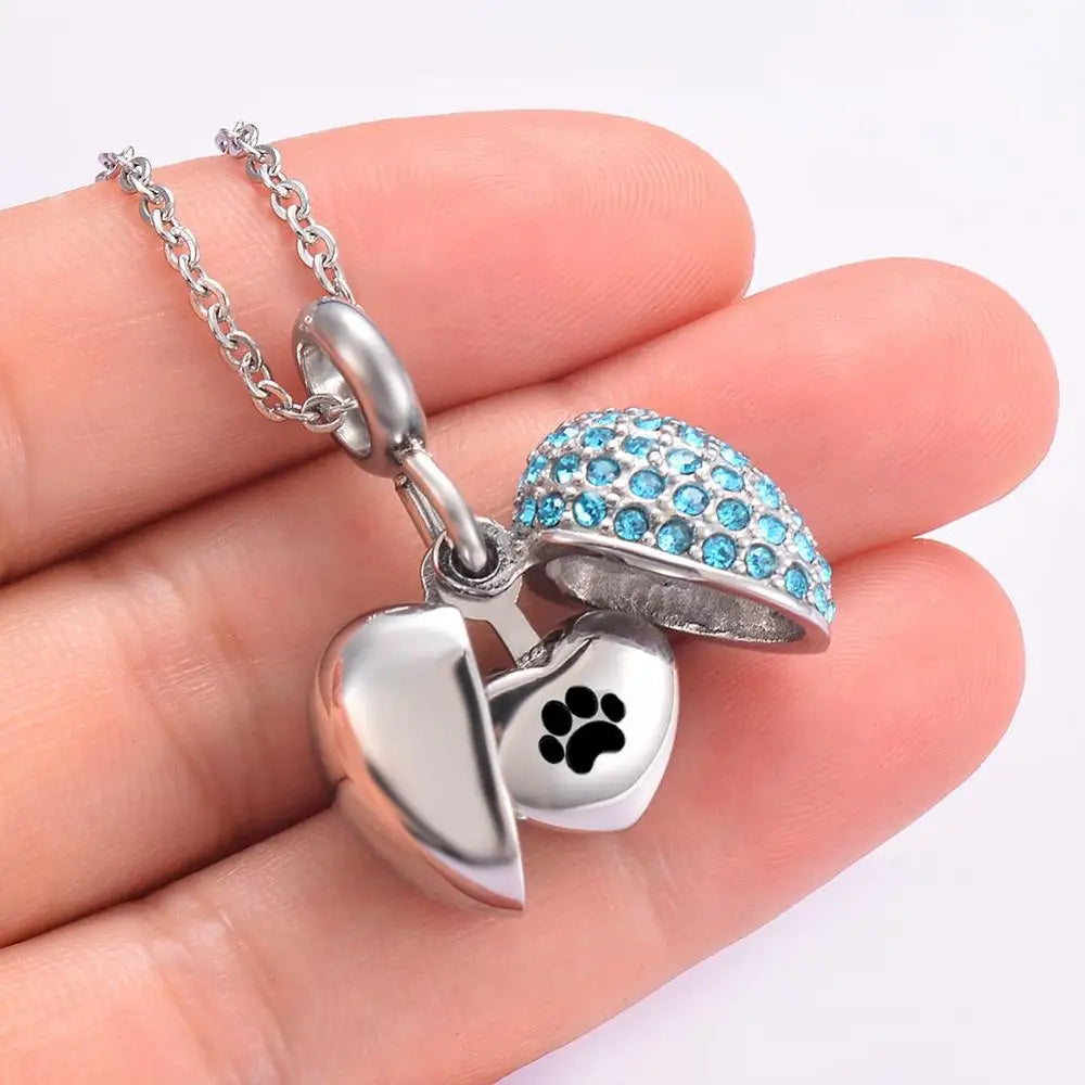 Stainless steel Cremation Jewelry Urn for Ashes