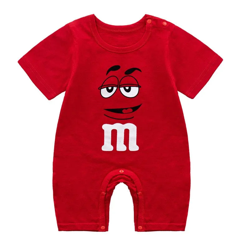 Romper Pure Cotton Baby Girls Onesie Print
