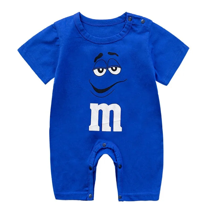 Romper Pure Cotton Baby Girls Onesie Print