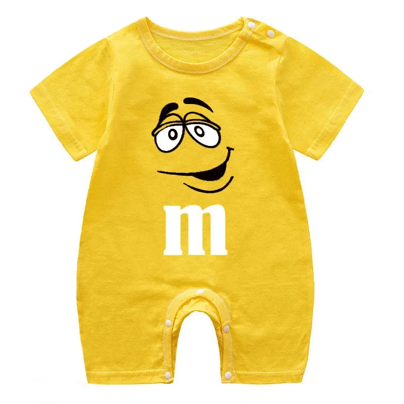 Romper Pure Cotton Baby Girls Onesie Print
