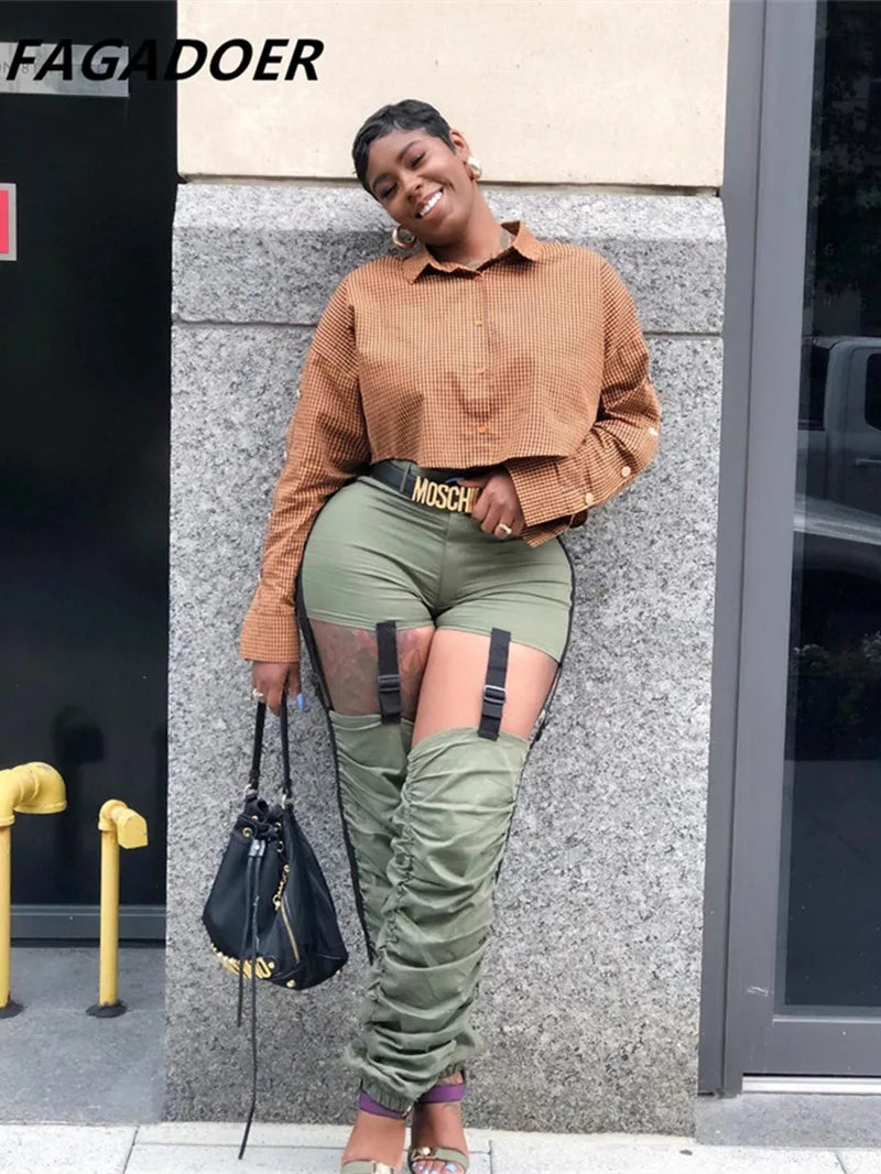 New Woman Cargo Adjustable Trousers