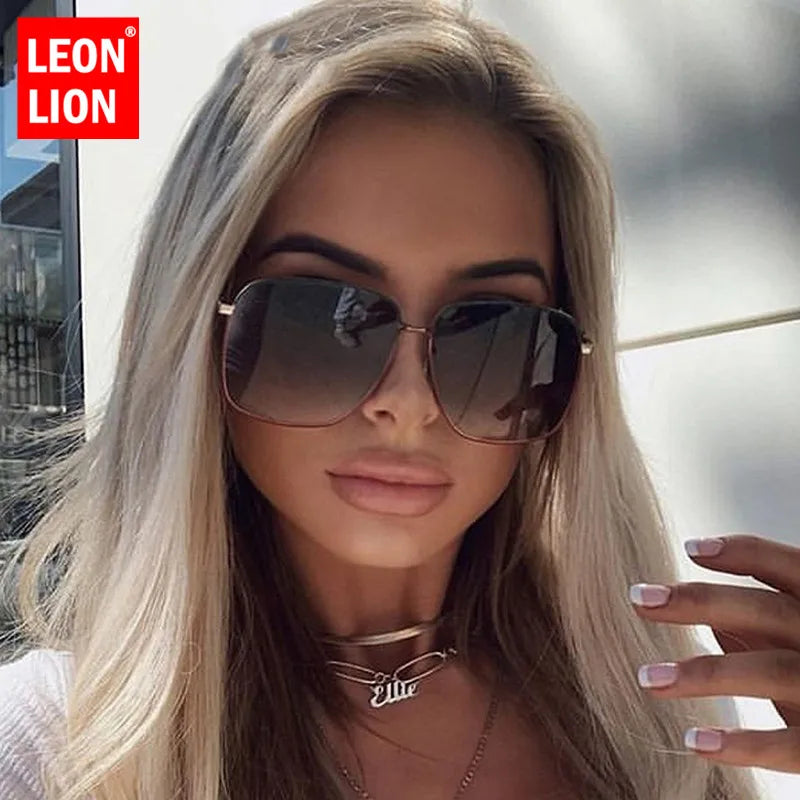 Fashion Metal Women Mirror Sunglasses