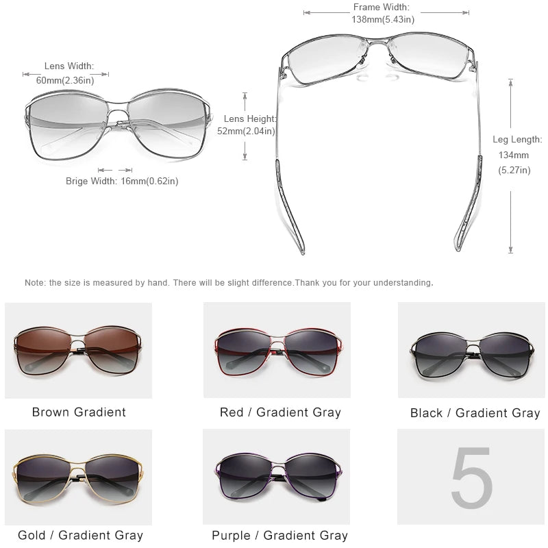 Ladies Vintage Brand Designer Driving Sunglasses