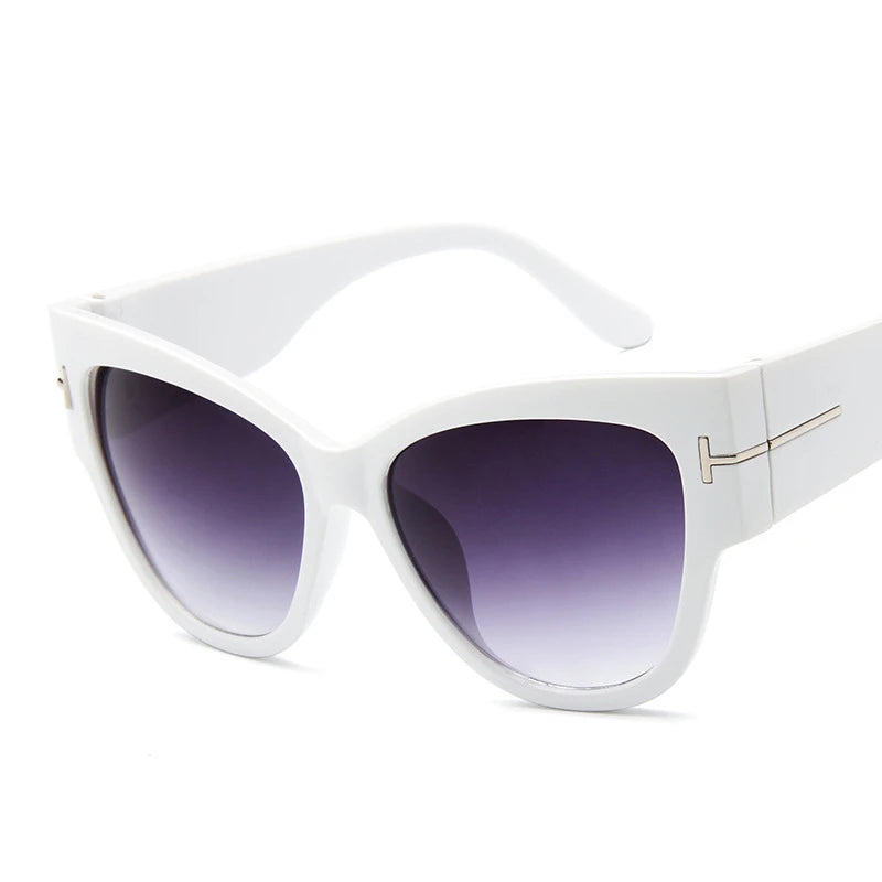 Tom Fashion Designer Cat Eye Women Sunglasses