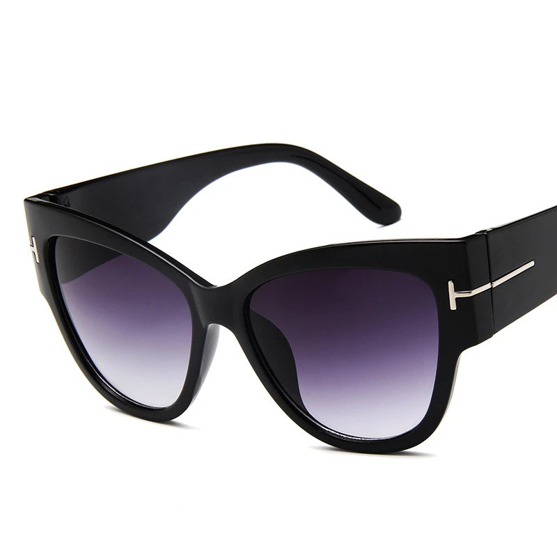 Tom Fashion Designer Cat Eye Women Sunglasses
