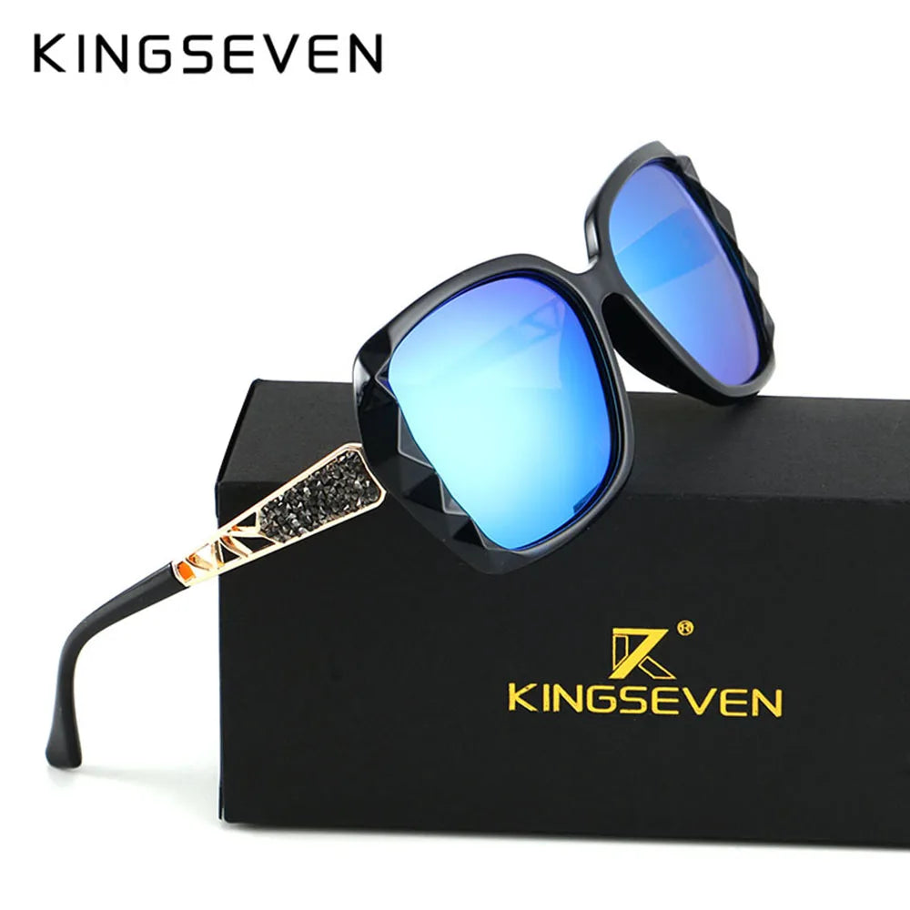 Kingseven Designer Butterfly Women Sunglasses