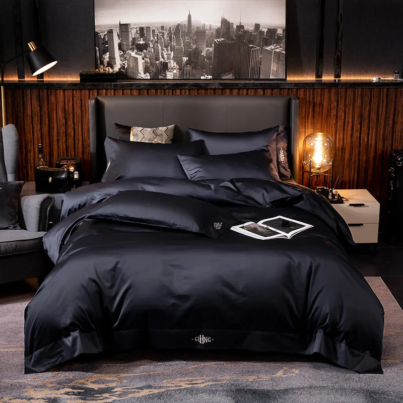 Hotel Quality Silky Soft Egyptian Cotton Bedding set