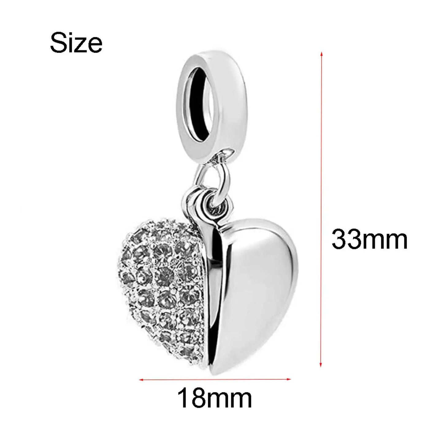 Stainless steel Cremation Jewelry Urn for Ashes