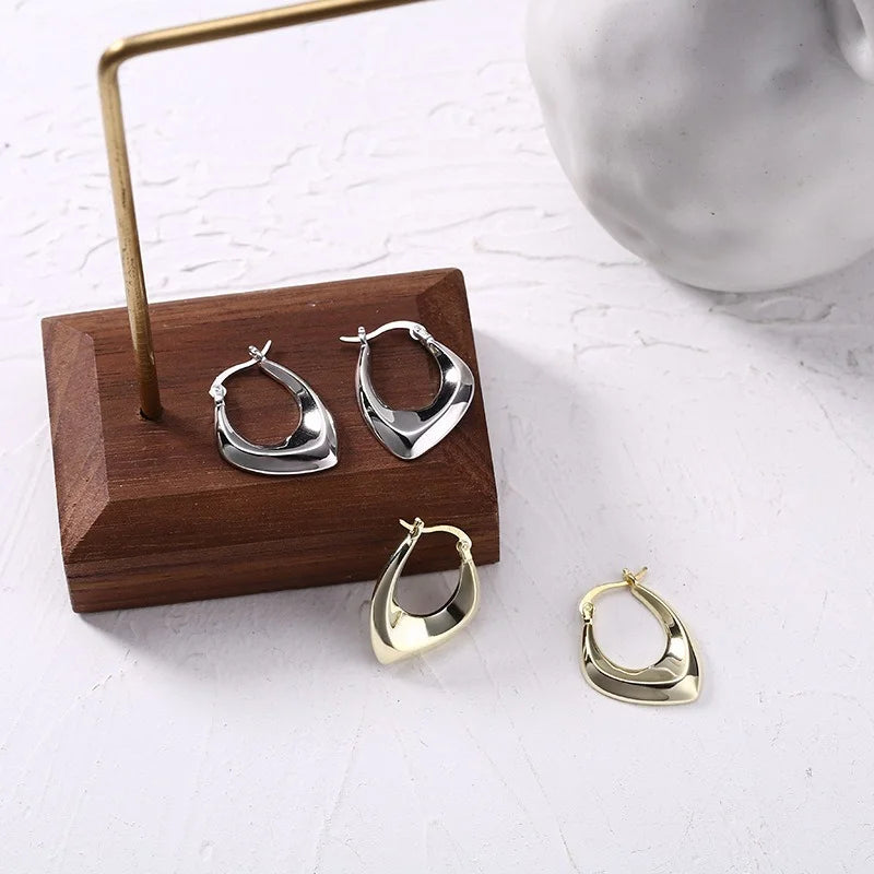 Irregular Hoop Earrings