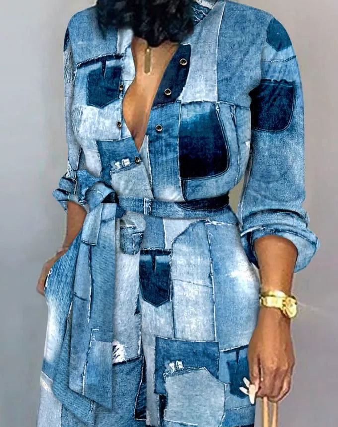 High-waisted Casual Straight-Leg High-Waist Casual Straight-Leg Jumpsuit