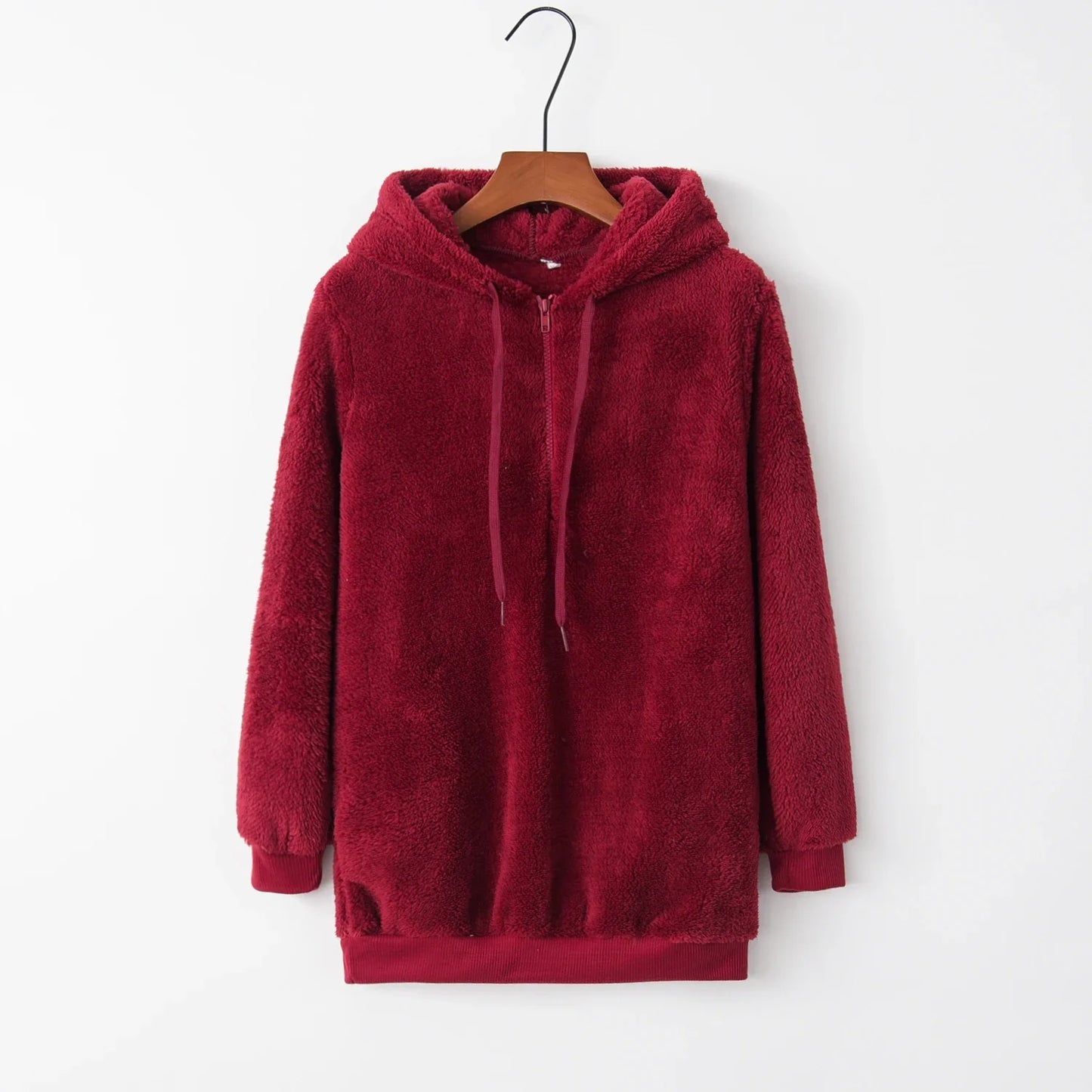Women's Long-Sleeved Hooded Sweater