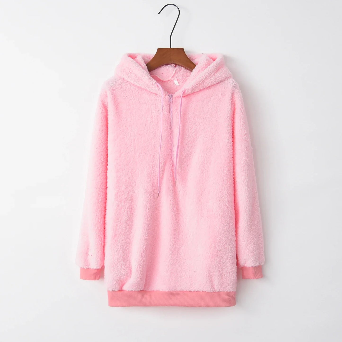 Women's Long-Sleeved Hooded Sweater