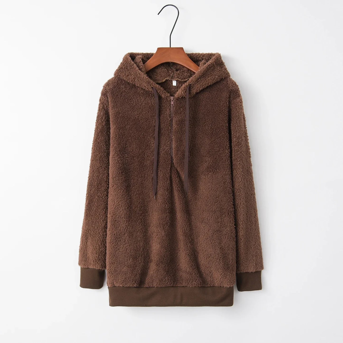 Women's Long-Sleeved Hooded Sweater