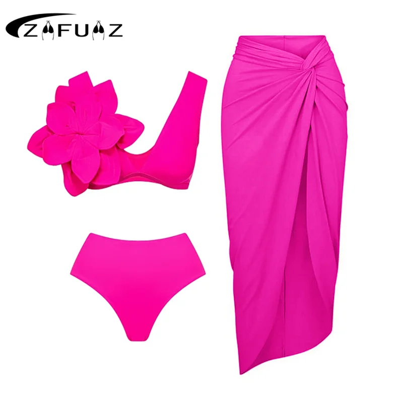 Two Piece Swimsuit Beach Skirt
