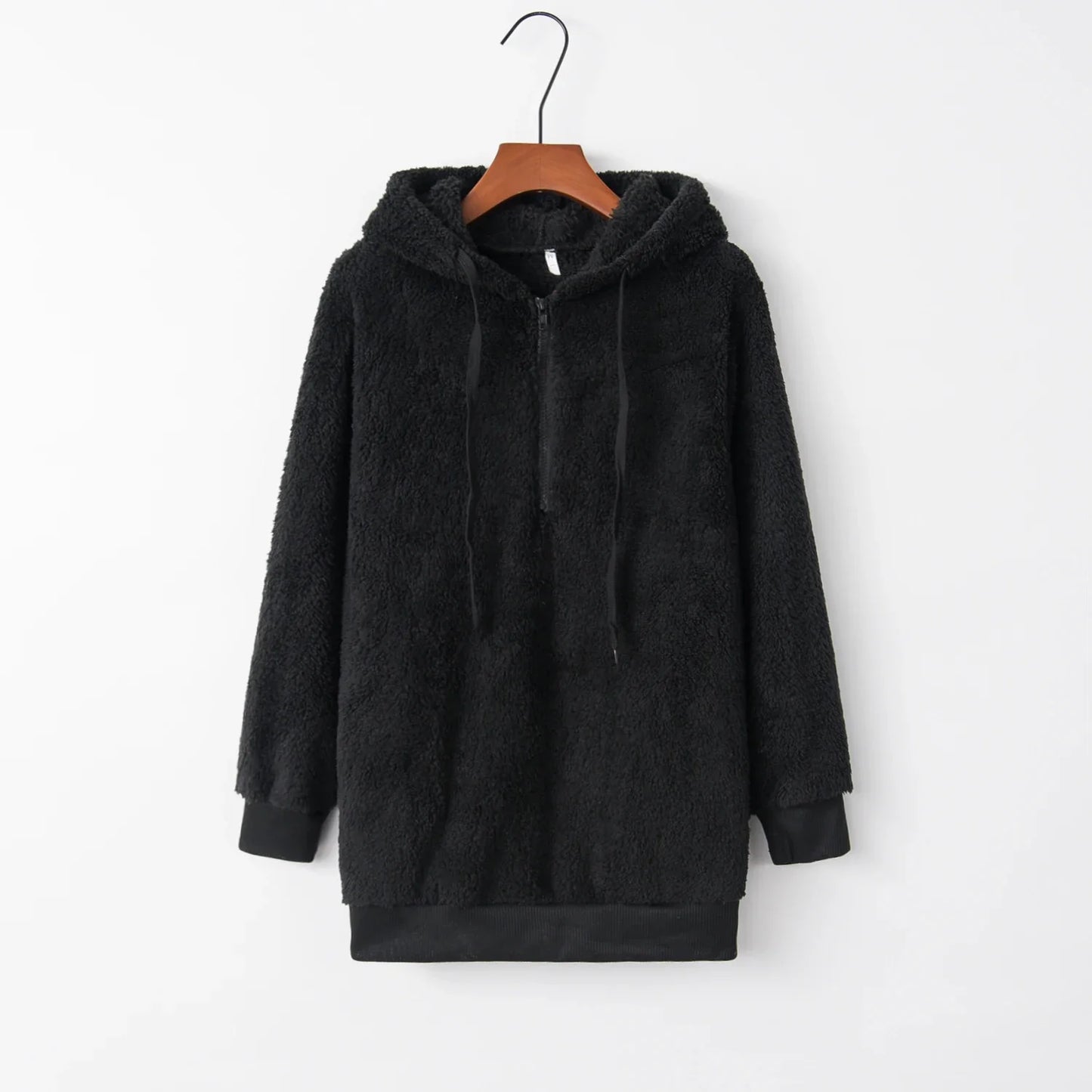 Women's Long-Sleeved Hooded Sweater