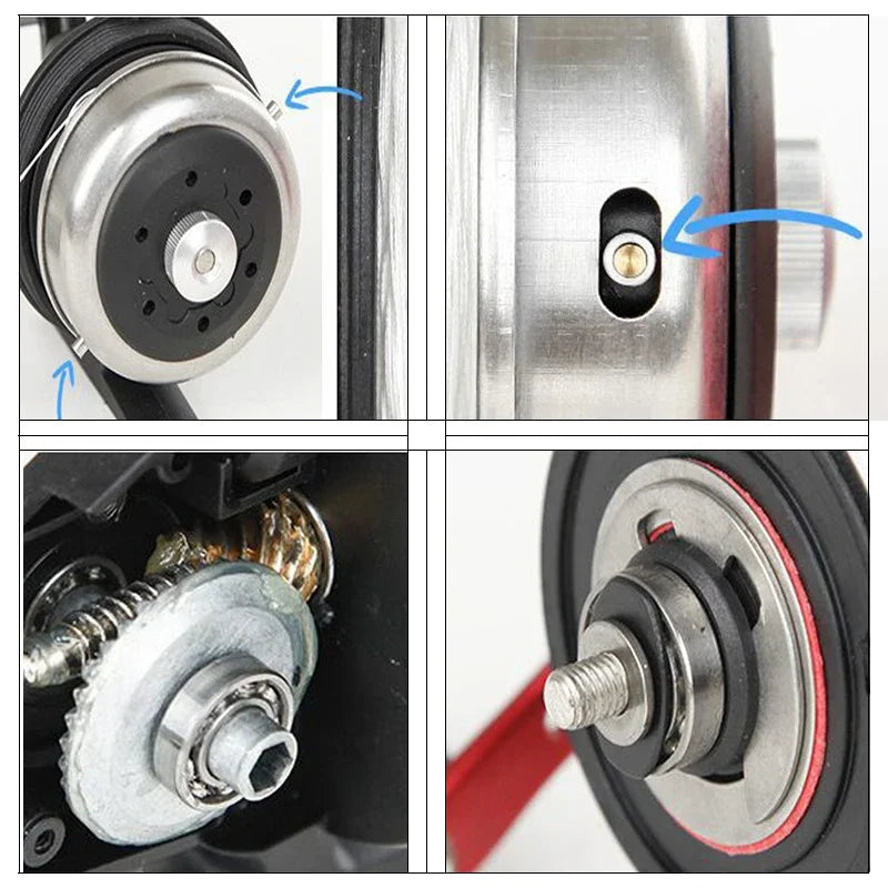 Closed Reel BL30 Fishing 4+1BB 3.6:1 Gear