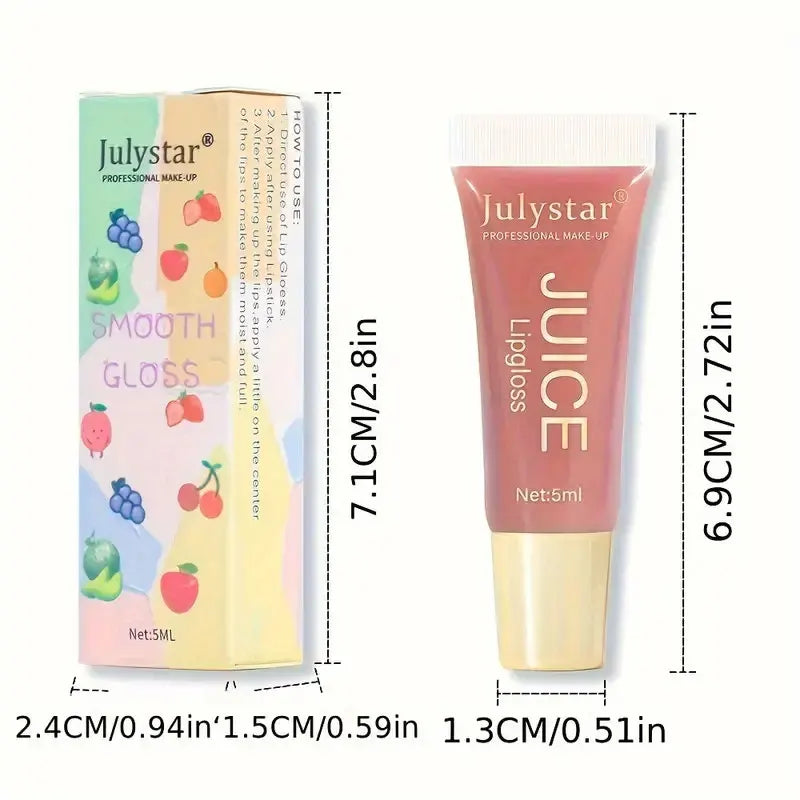 Nude Brown Plumping Lip Gloss