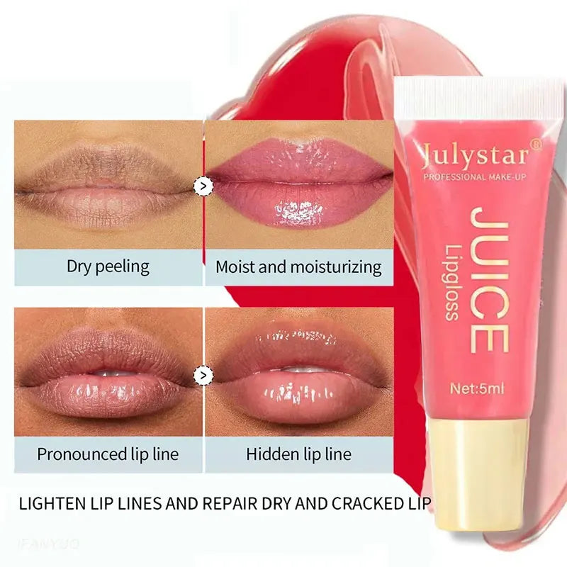 Nude Brown Plumping Lip Gloss