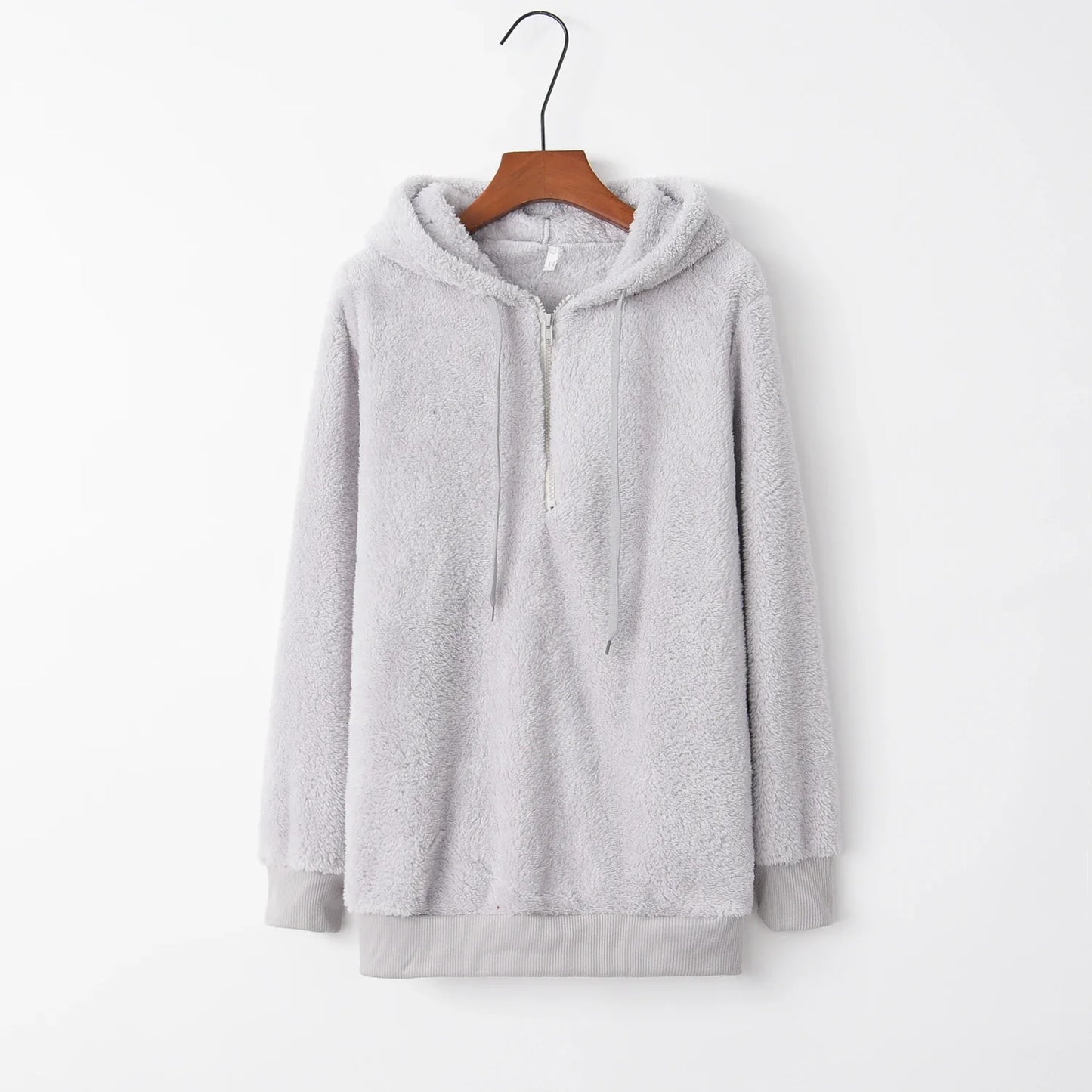 Women's Long-Sleeved Hooded Sweater