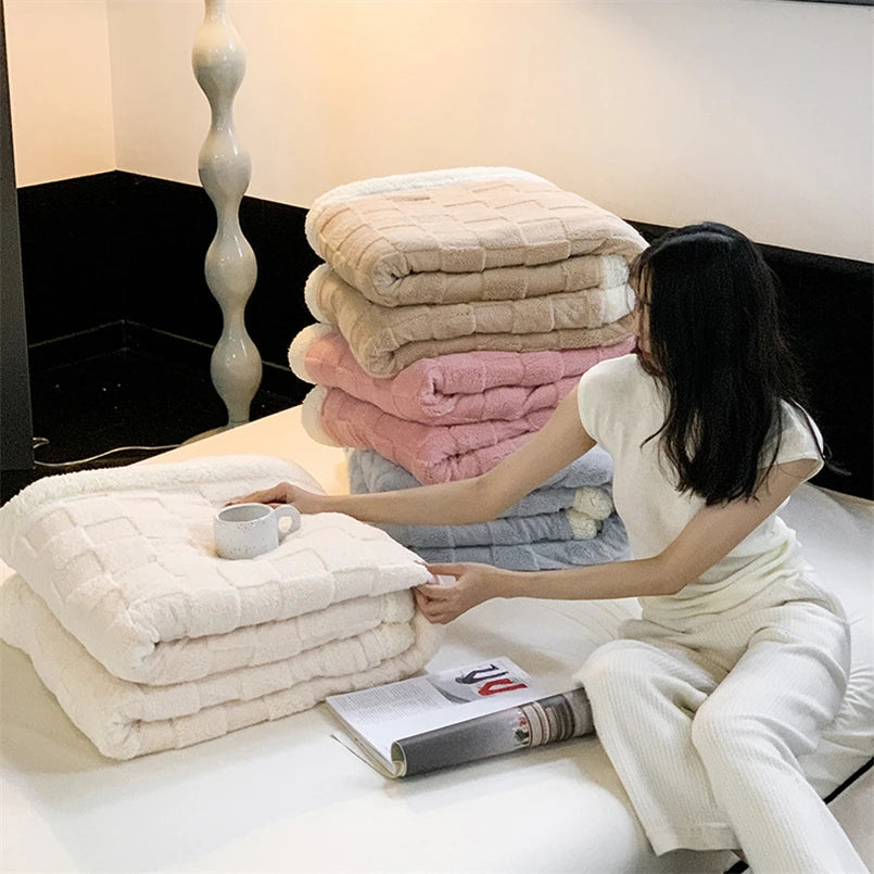 Sweet Bow Casual Blanket