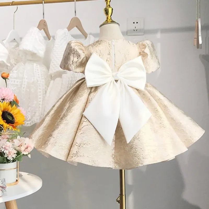 Baby Girl Princess Dress Puff Sleeve
