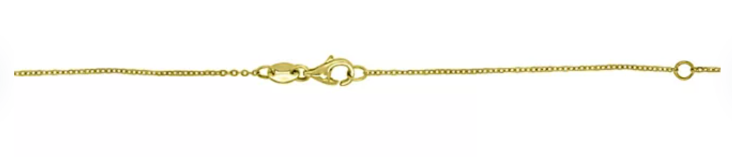14K Yellow Gold "Love" Necklace