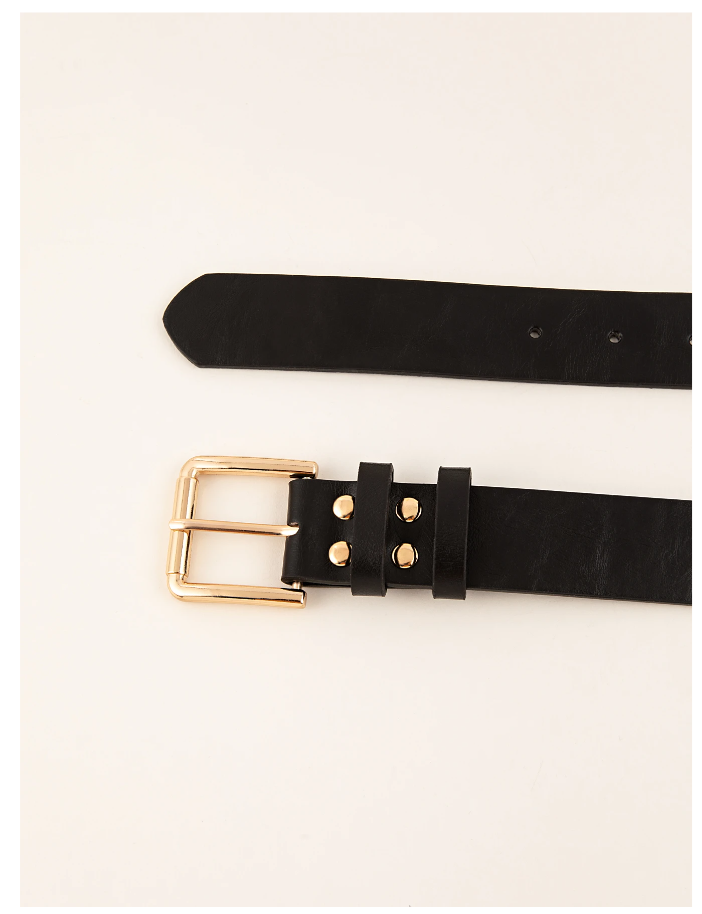 Square Buckle Belt