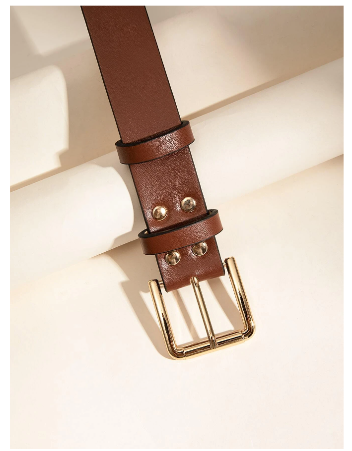 Square Buckle Belt
