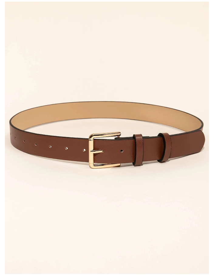 Square Buckle Belt
