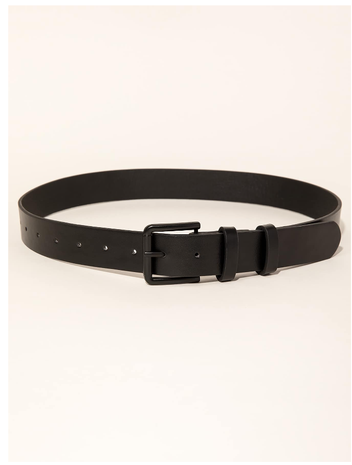 Square Buckle Belt