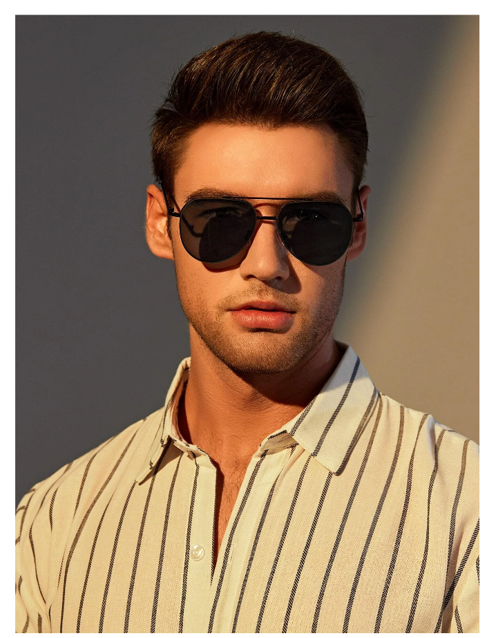 Men Aviator Fashion Glasses