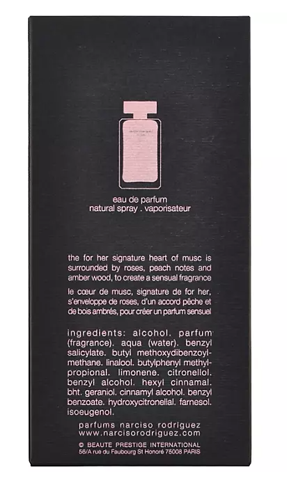 Narciso Rodriguez For Her Eau De Parfum, 3.3 oz