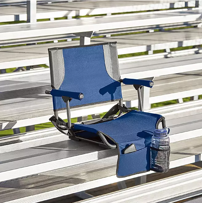 Hard Arm Stadium Seat, Assorted Colors