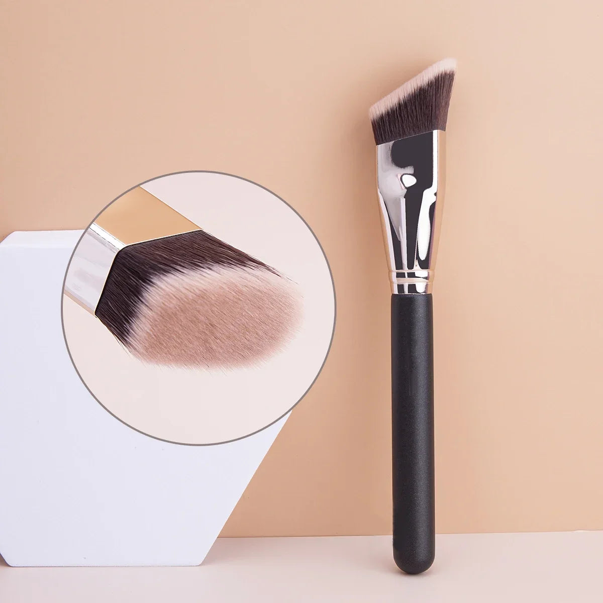 Angled Makeup Brushes