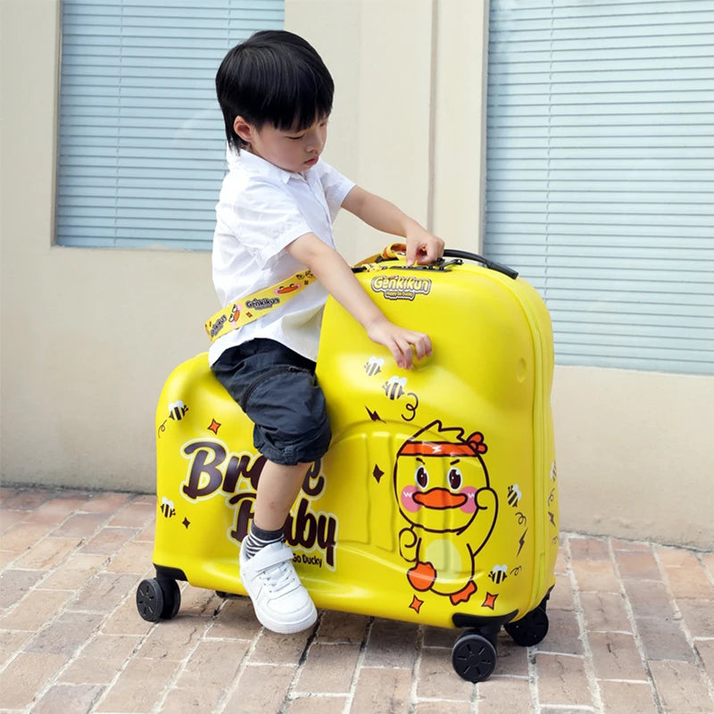 Lovely Snail Luggage Trolley Box
