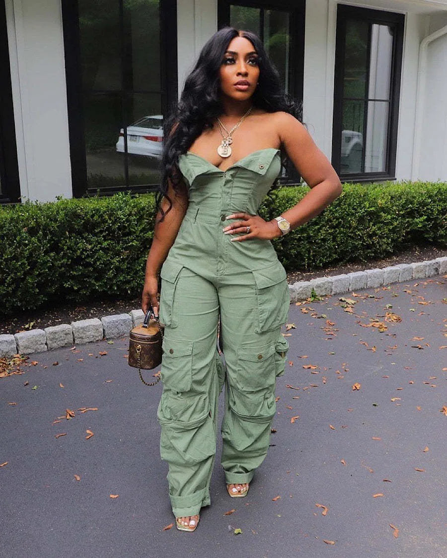 Sexy Denim Jumpsuit