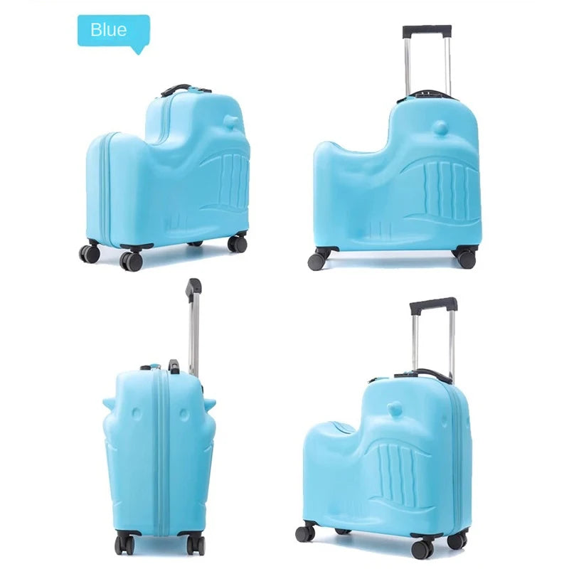 Lovely Snail Luggage Trolley Box