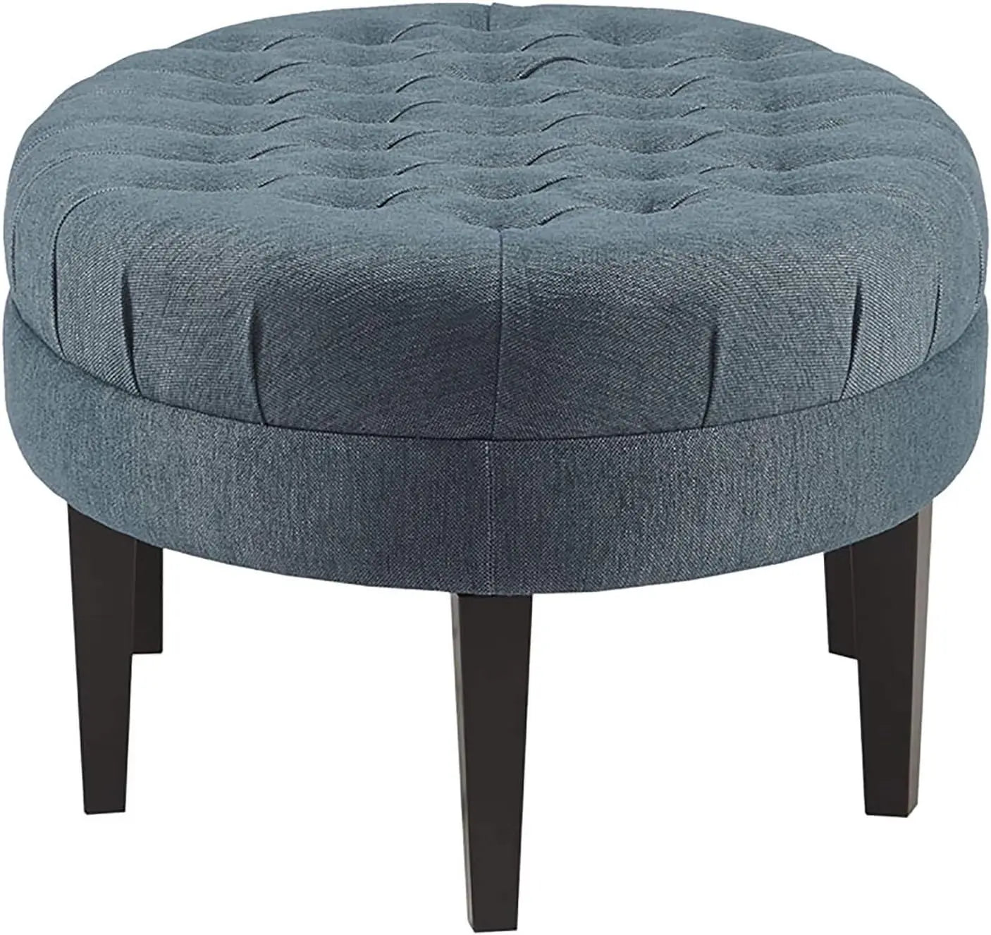 Oval Surfboard Tufted Cocktail Ottoman