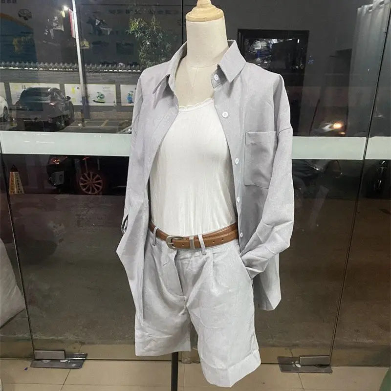 Casual Shorts Suit