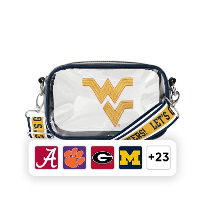 NCAA Clear Crossbody Bag