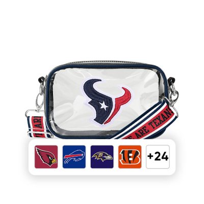 NFL Clear Crossbody Bag