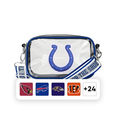 NFL Clear Crossbody Bag