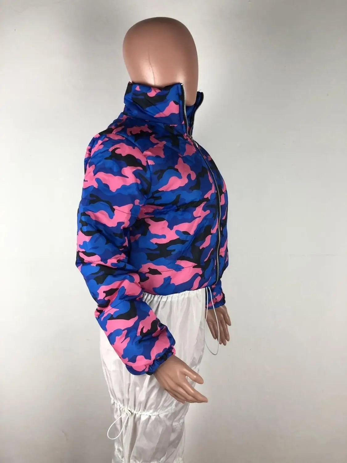 Camouflage Print Jacket