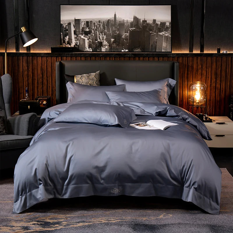 Hotel Quality Silky Soft Egyptian Cotton Bedding set