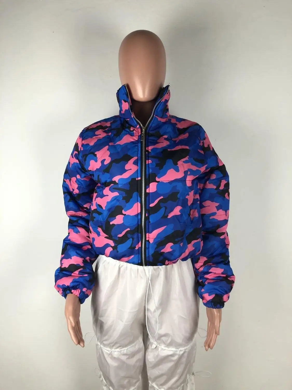 Camouflage Print Jacket