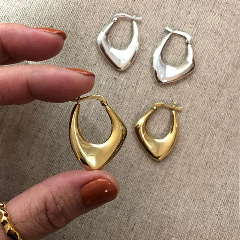 Irregular Hoop Earrings