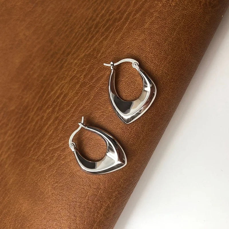 Irregular Hoop Earrings