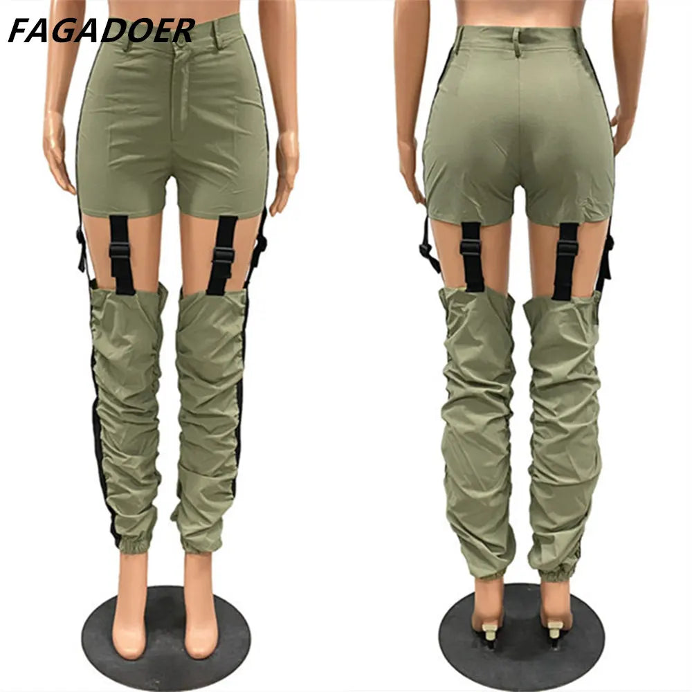 New Woman Cargo Adjustable Trousers