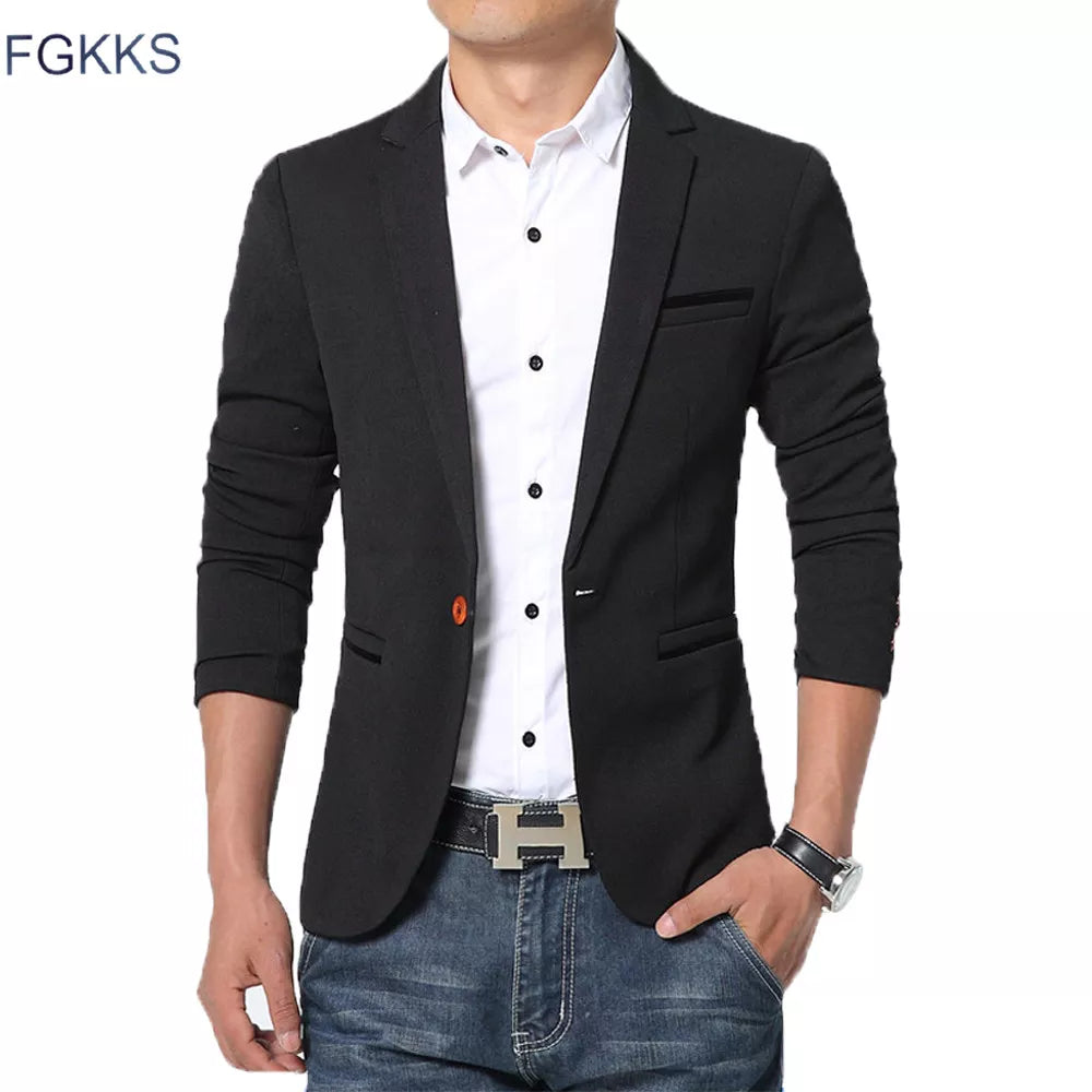 Luxury Men Blazer Slim Fit