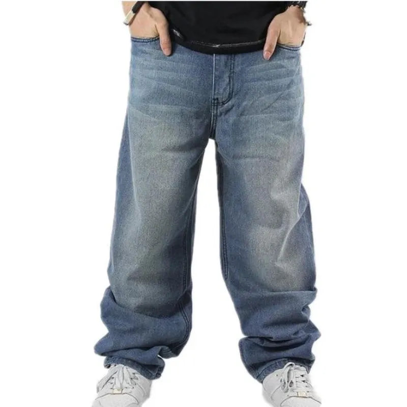 Man Loose Jeans Hip hop Skateboard Jean